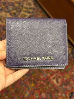 Michael Kors Purple Wallet